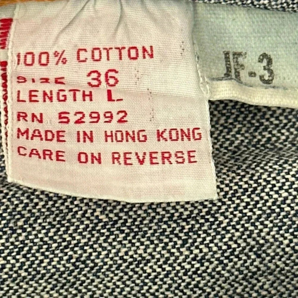 Vintage 80s Jordache Jeans Mens 34 x 27 Horse Head Straight Leg Faded Denim - Picture 10 of 16